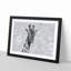 Giraffe Through The Bubbles - Single Picture Frame Painting on MDF-56633877-56633873