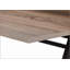 Bureau d'ordinateur, bureau personnel, ordinateur portable, tablettes de rangement, l 48 po, travail, stratifié brun, métal noir, contemporain, moderne-995606173
