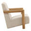 Fauteuil Gabriette, crème