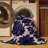 Washable Violet Flowers Vegetables Area Rug-1079852658
