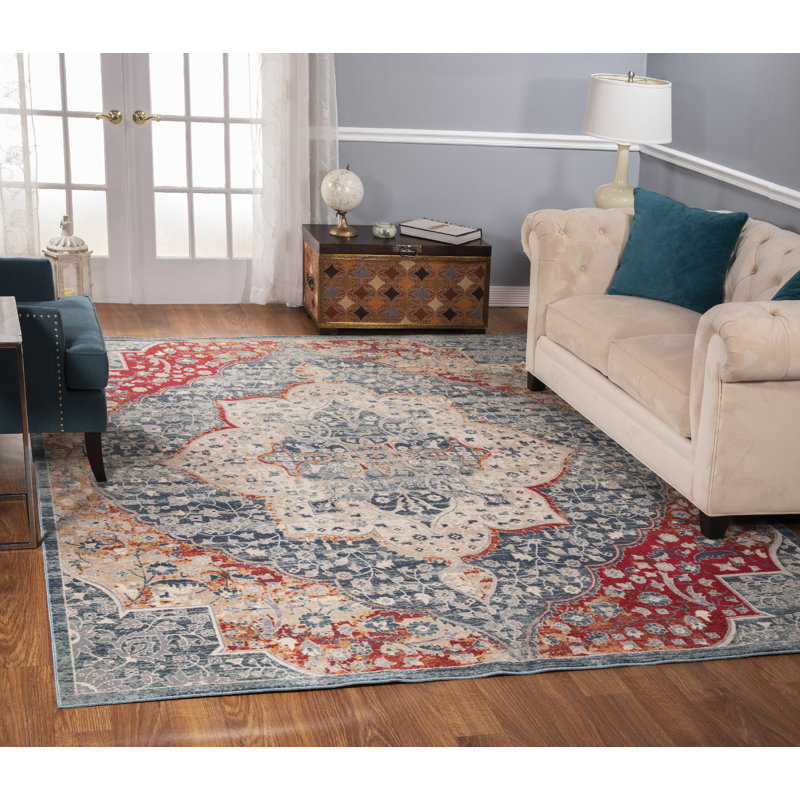 Cuthbertson Oriental Indoor Rug, Rectangle 5'3" x 7'10"