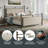 Deason Upholstered Metal Standard Bed-233810540