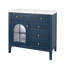 Meuble-lavabo de salle de bain 35,6 po Mid-Century-1769455847