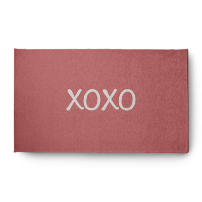 Tapis en chenille Xoxo Valentines