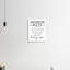 «Minimal Bathroom Rules Sign Hurry up Humor», art textuel-59974542-59974543