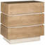 Edge 3 - Drawer Solid Wood Nightstand
