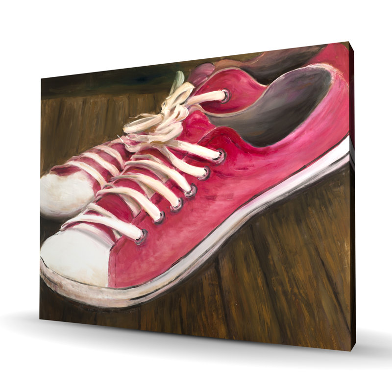 Espadrilles roses - Chaussures de toile diverses pour la décoration intérieure
