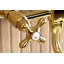Robinet de salle de bain mural 2 trous Kingston-99126482