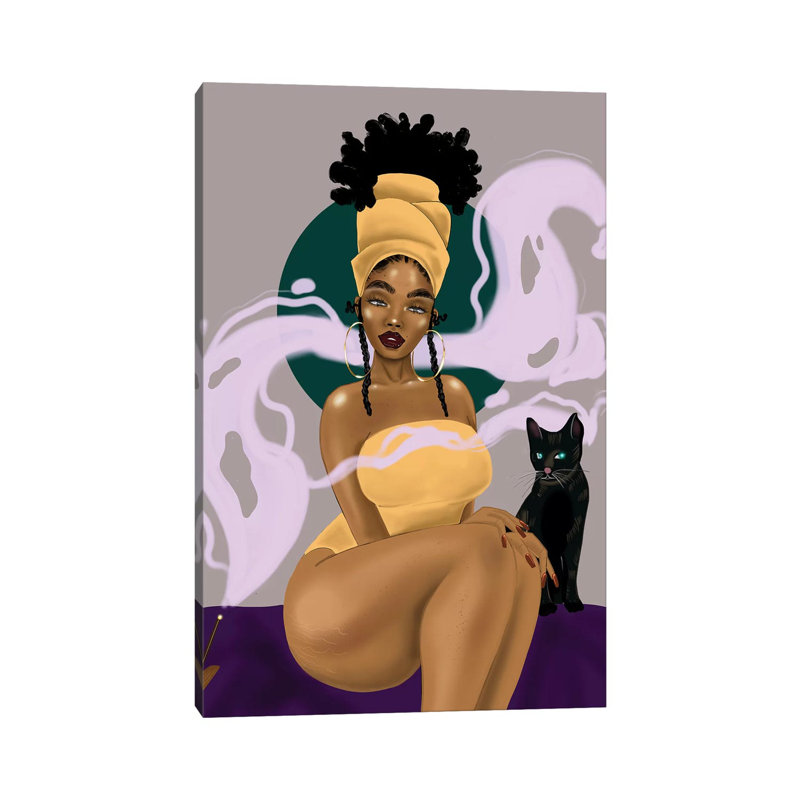 The Incense Return - Print on Canvas, 30.48 cm H x 45.72 cm W, Wrapped Canvas