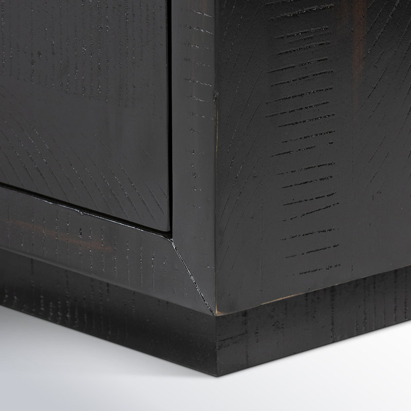 Suki 3 - Drawer Solid Wood Nightstand
