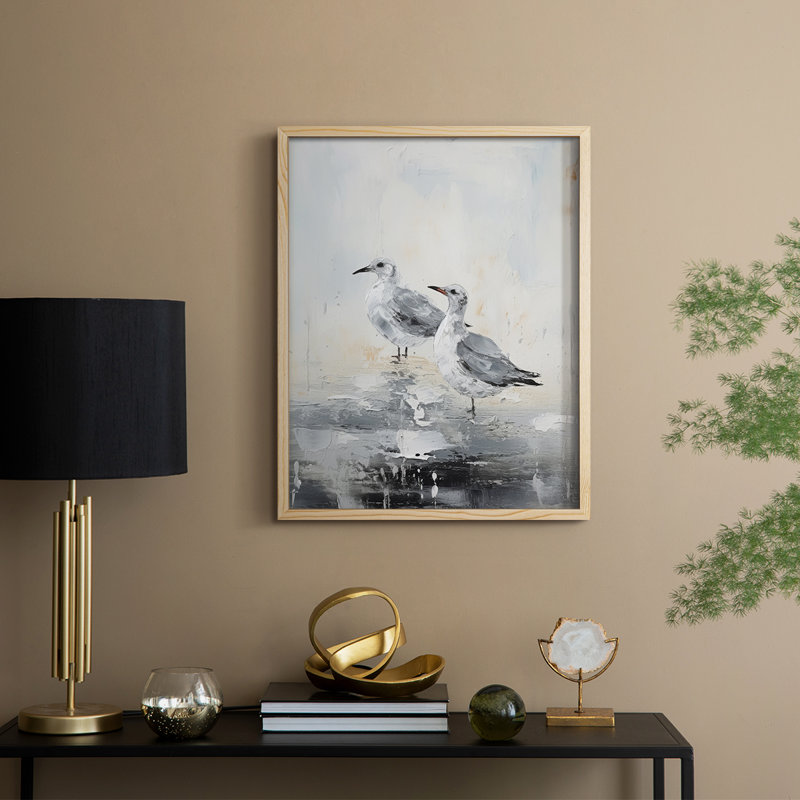 NAUTICAL Series CDXLVII Framed Print - Solid Wood, Natural, 30" H x 24" W