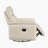   Laurent 35" Modern & Contemporary Swivel Glider Top Grain Leather Match Reclining Chair with 360-Degree Swivel & Gentle Gliding Motion-1661016538