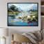 «Malacai China Art Jade Lotus II», art mural Chine-970661328-970661336
