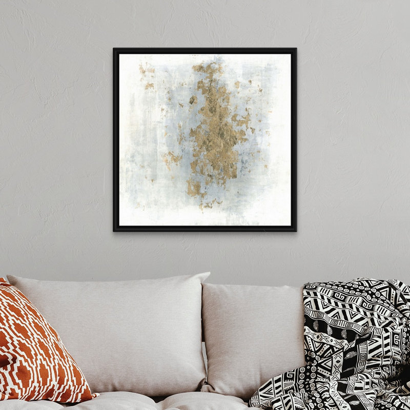 «All That Glitz I» par Joshua Schicker, reproduction sur toile, H 32 po x l 32 po x P 1,75 po, Cadre flottant noir