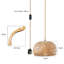 Roisin Rattan Plug-in Barn Light