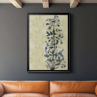 «Chinoiserie 2 Tan I», reproduction encadrée de qualité supérieure, prête à être accrochée