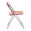 Chaise d'appoint avec structure en acier, plastique-120200420