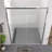 56 - 60" Width Double Sliding Shower Door With 1/4" (6Mm) Tempered Glass, Rust Hardware, American Design Enclosure For Bathroom Finished Glass Easy To Install And Safe In