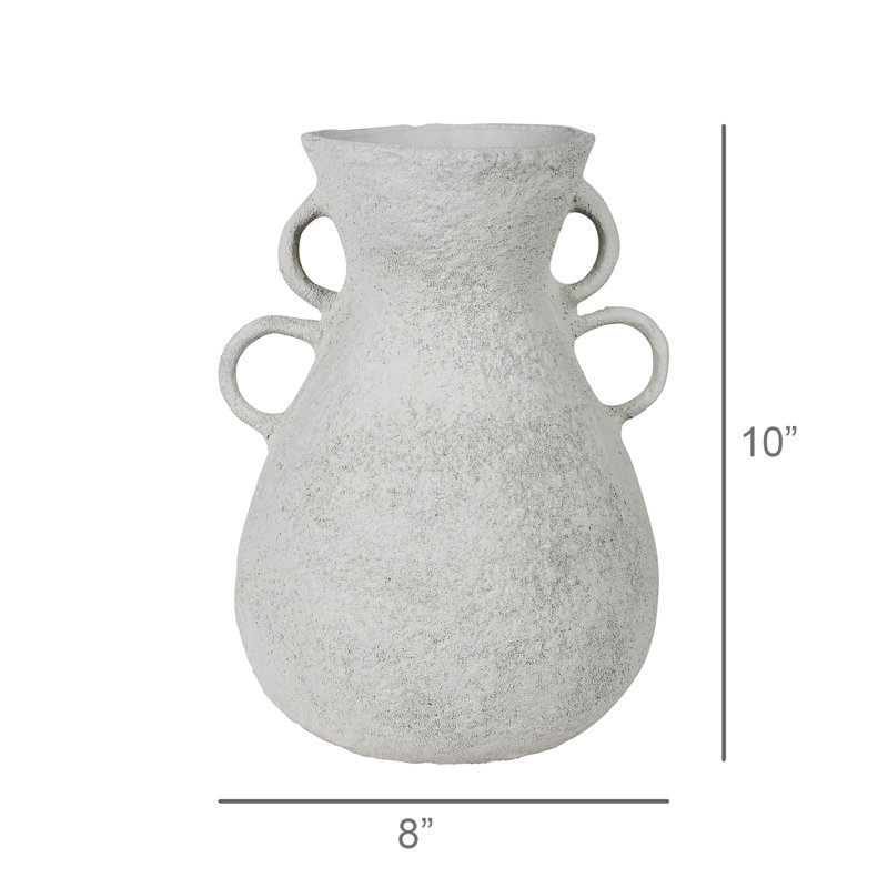 Vase Corsica, Blanc