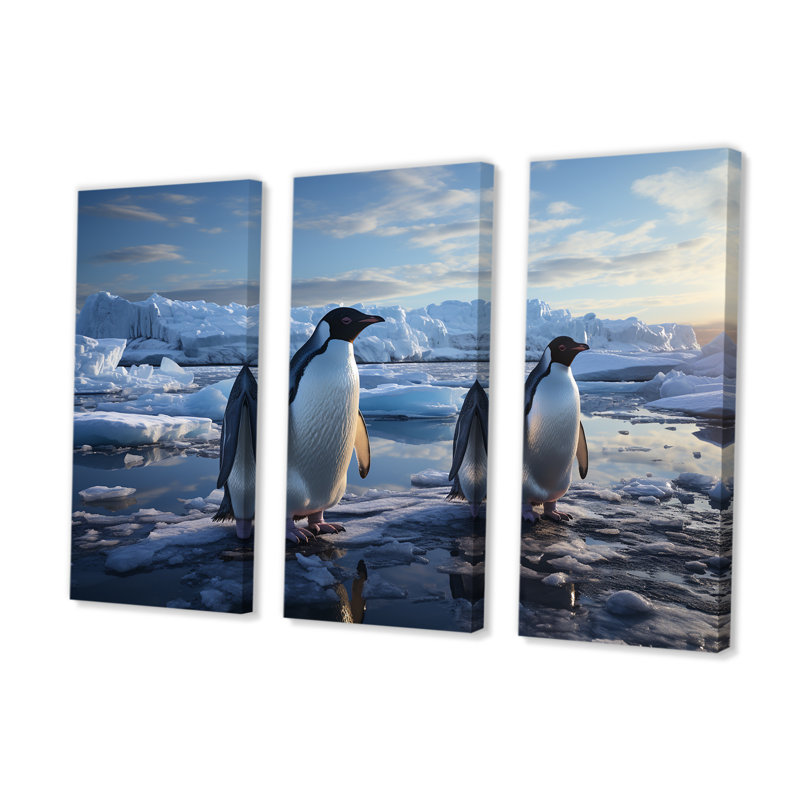 Ensemble de salon pingouin Waddle Of Elegance I - pingouin, H 40 po x l 60 po