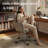 Button Tufted Faux Leather Office Task Chair with Padding-1382872556