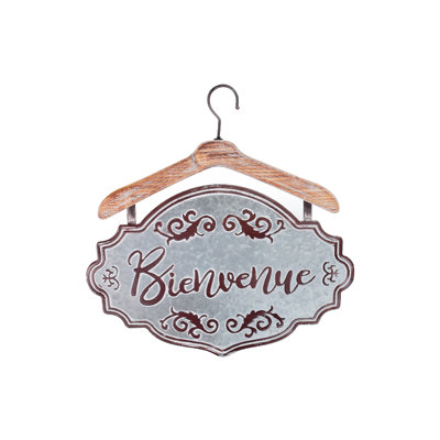 Décoration murale Bienvenue
