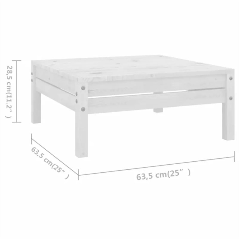 Bokamp Wide Patio Sofa, White