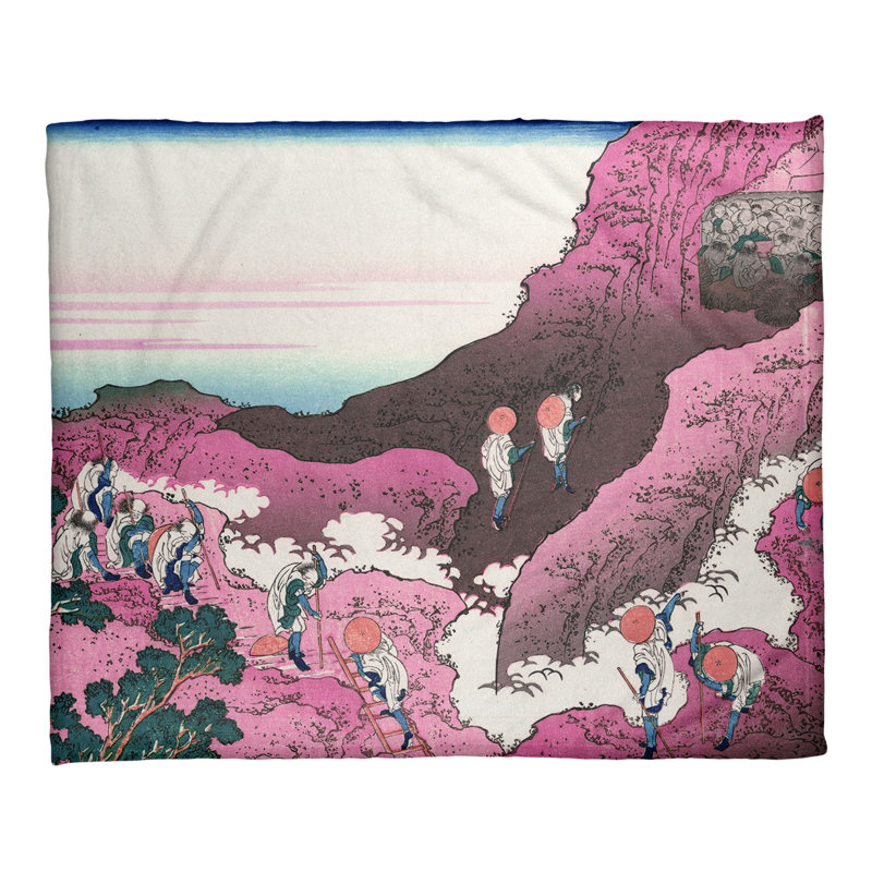 Sewn Throw Blanket, Pink