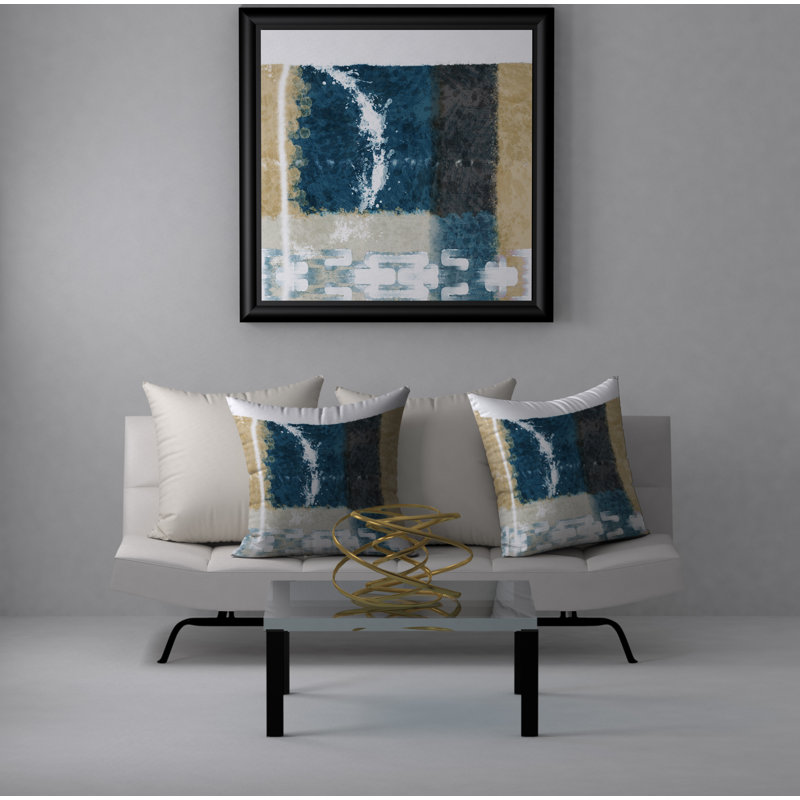 Profitez d’une housse de coussin décorative carrée et d’une garniture décorative., 18" x 18"