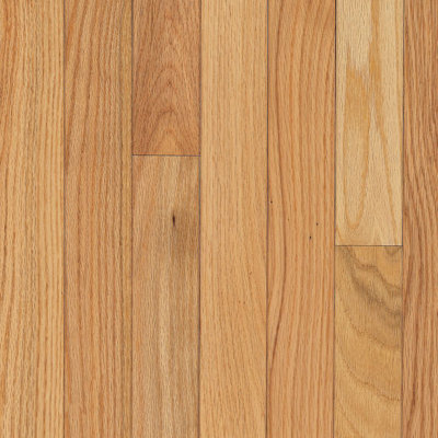 Oak 3/4" Thick x 2-1/4" Wide x Varying Length Solid Hardwood Flooring