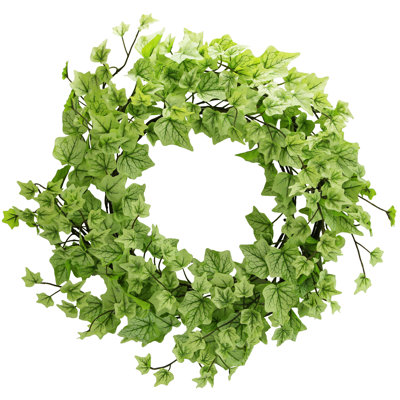 Faux Ivy Polyester 19'' Wreath