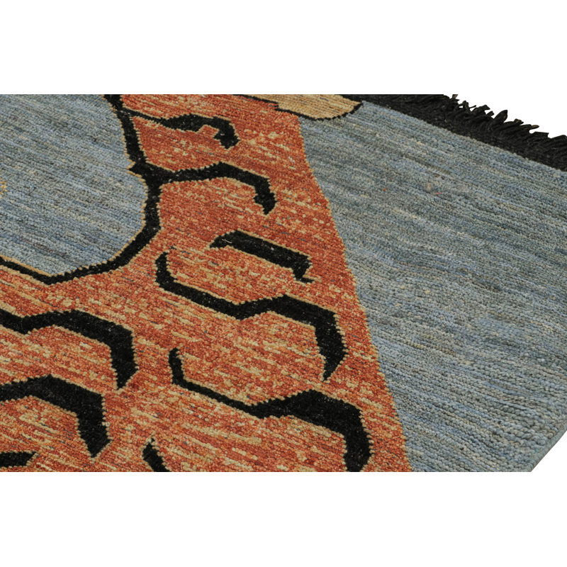 Wool Area Rug, Rectangle 9'3" x 12'7"
