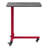 Red Accent Table Wall Shelf Set
