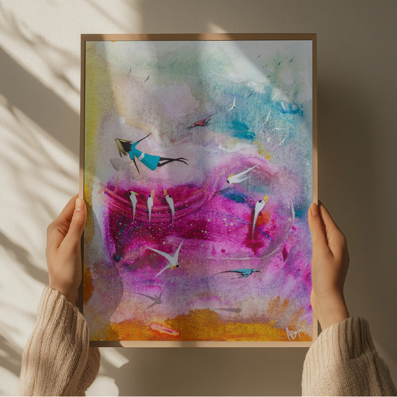 Wrapped Canvas Print, 81.28 cm H x 121.92 cm W