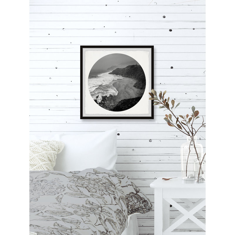 «Big Ocean Waves», reproduction encadrée, H 12 po x l 12 po x P 1,5 po