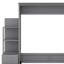 Lit escamotable double avec tablettes, tiroirs et DEL-1797745447-1811326481