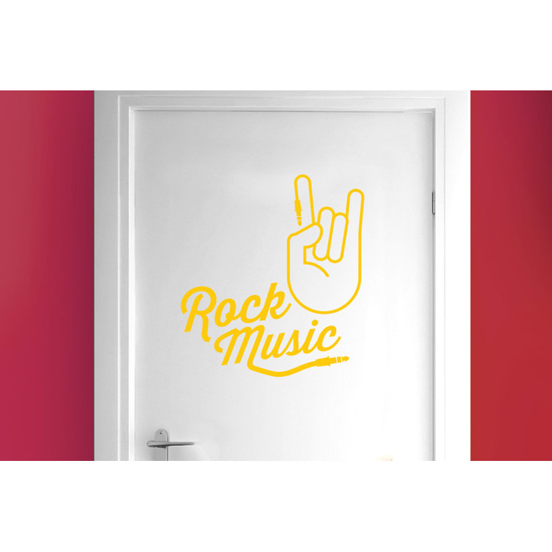 Wall Decal, Dark Yellow