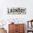 " Rusty Laundry Sign Canvas Print "-2028897308