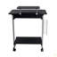 Chariot d'ordinateur compact avec rangement
