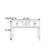 Classical Aged Console Table-108971890