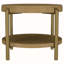 Table de bout ronde avec plateau de rangement Sand Wash