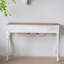 Console d'entrée en bois massif American Rustic