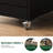 Heavy Duty 5 Drawer Metal Vertical File Cabinet On Wheels, Secure Lock For All Drawers, Bearing Slides, Easy - To Clean Surface, Smooth Movement With Wheels And Office, High Capacity Storage,-1542923603