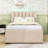 Wood Upholstered Platform Bed with Trundle and Headboard-45343381-45343383