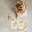 Subtle Beige - 1 Piece Bone Shape Feeding Mat