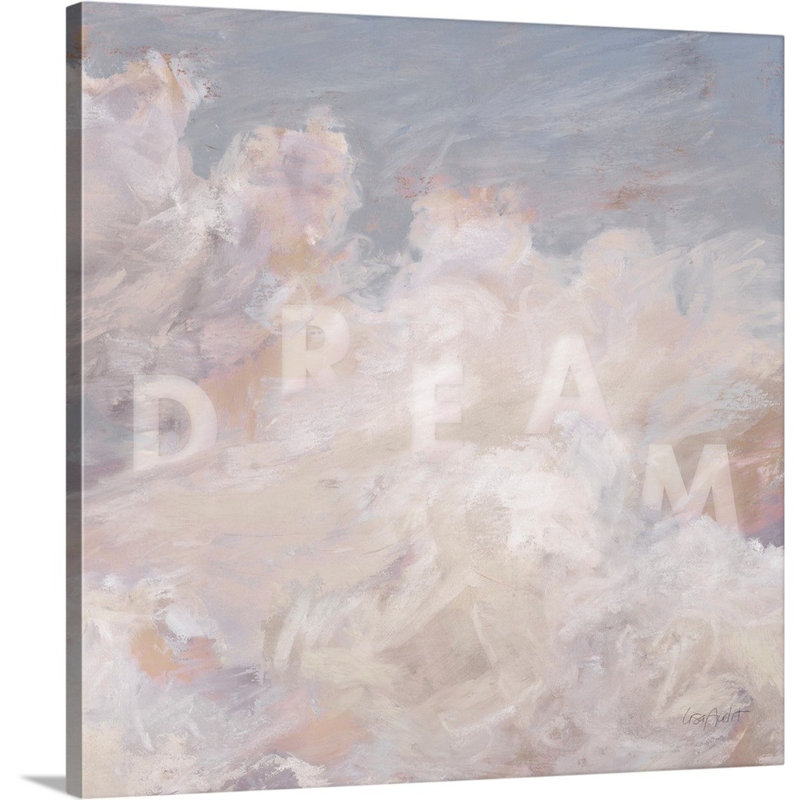 «Daydream Neutral 04» par Lisa Audit - reproduction d'art, Toile tendue, H 36 po x l 36 po x P 1,25 po