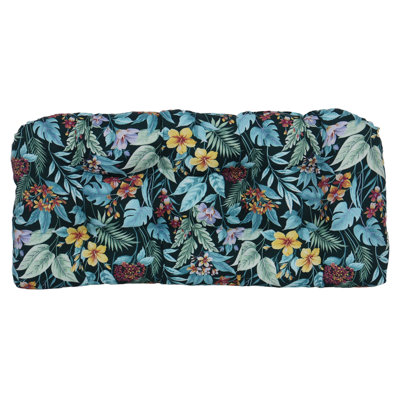 42-Inch By 19-Inch Rounded Back Loveseat Cushion