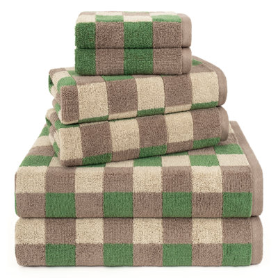 Ensemble de serviettes de bain luxueuses 100% coton 6 pièces