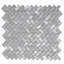 Carreau de mosaïque en coquillage 11,8 po x 11,8 po pour kitcen, salle de bain, paquet de 10