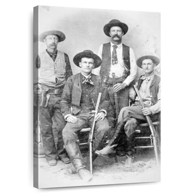 Lelar Texas Rangers Armed With Revolvers And Rifles
